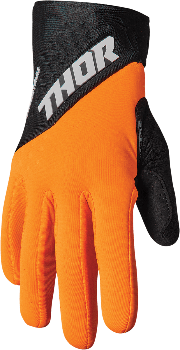 THOR 3330-6746 Spectrum Cold Weather Gloves - Orange/Black - XS