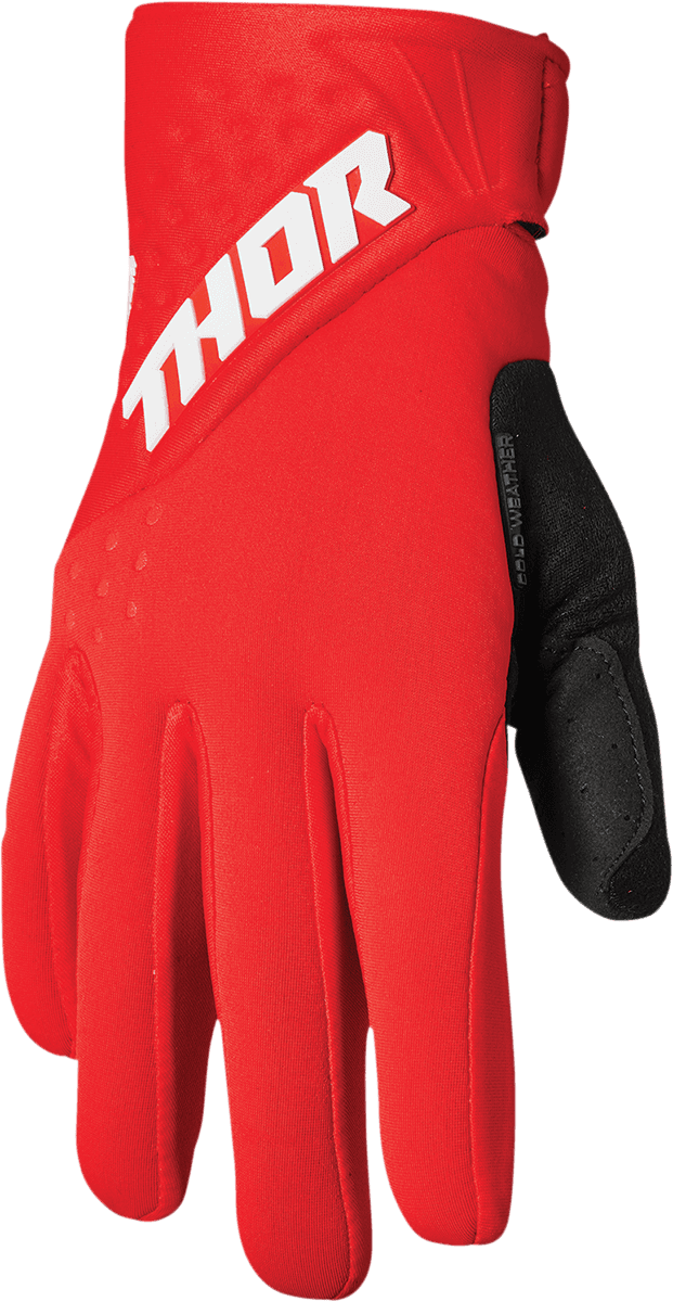 THOR 3330-6760 Spectrum Cold Weather Gloves - Red/White - Medium