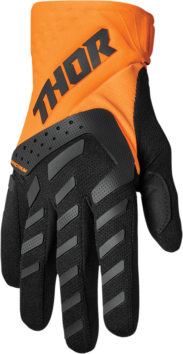 THOR 3330-6846 Spectrum Gloves - Orange/Black - Large