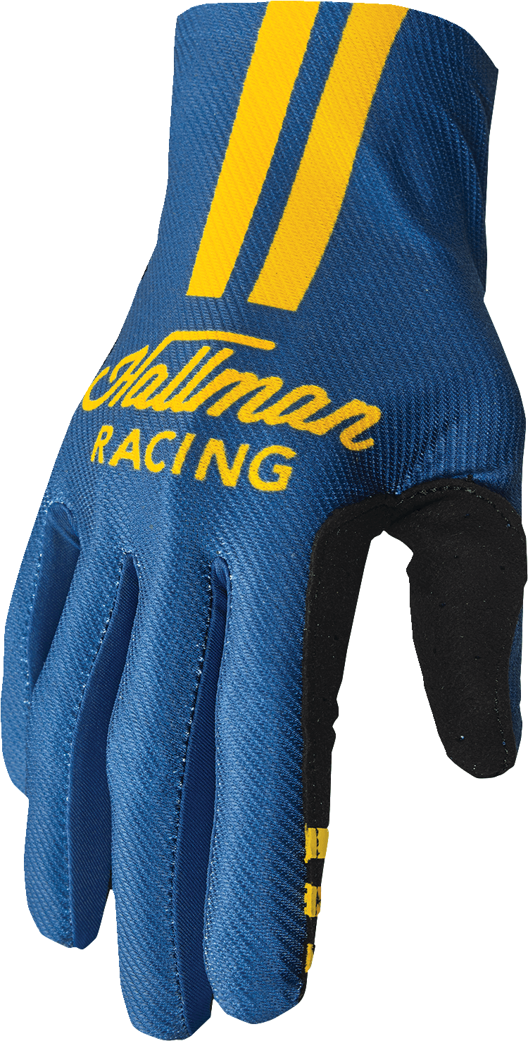 THOR 3330-7303 Mainstay Gloves - Roosted - Navy/Lemon - XS