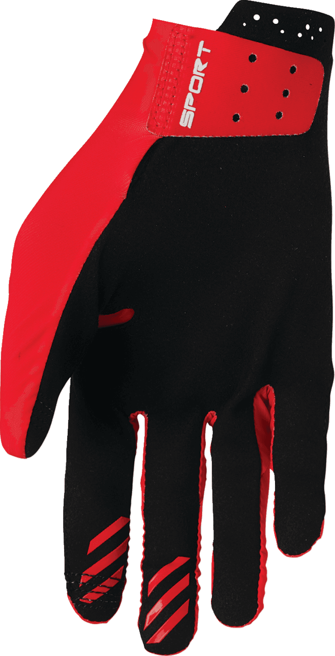 THOR 3330-8017 Sportmode Iconic Gloves - Red - 2XL — image 3 of 3