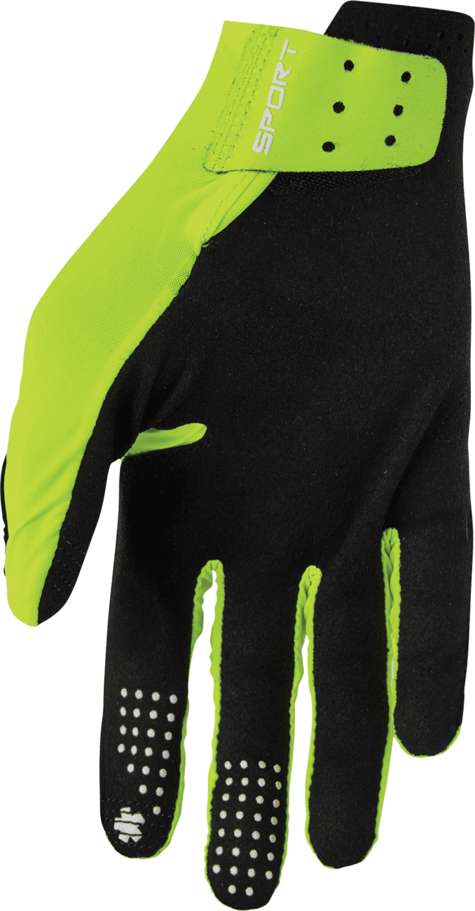 THOR 3330-8028 Sportmode Riot Gloves - Acid - XL — image 4 of 4