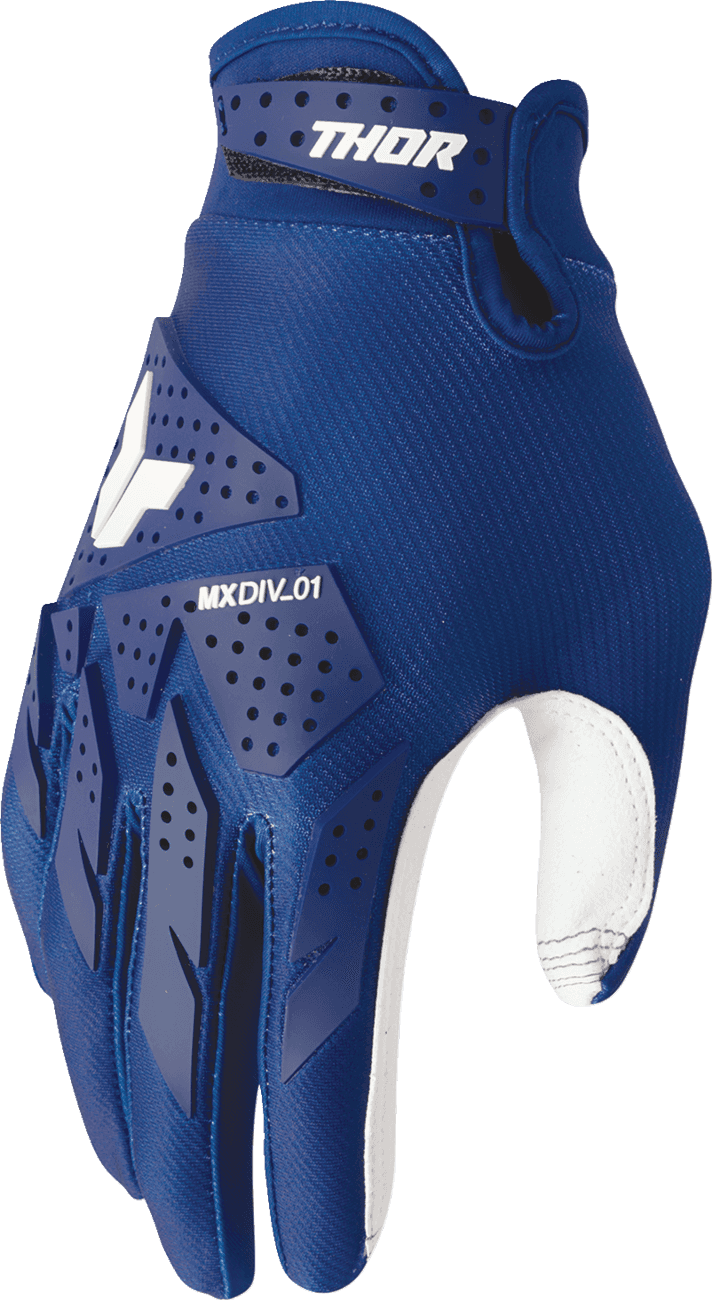 THOR 3330-8178 Launchmode XP Gloves - Navy - Large