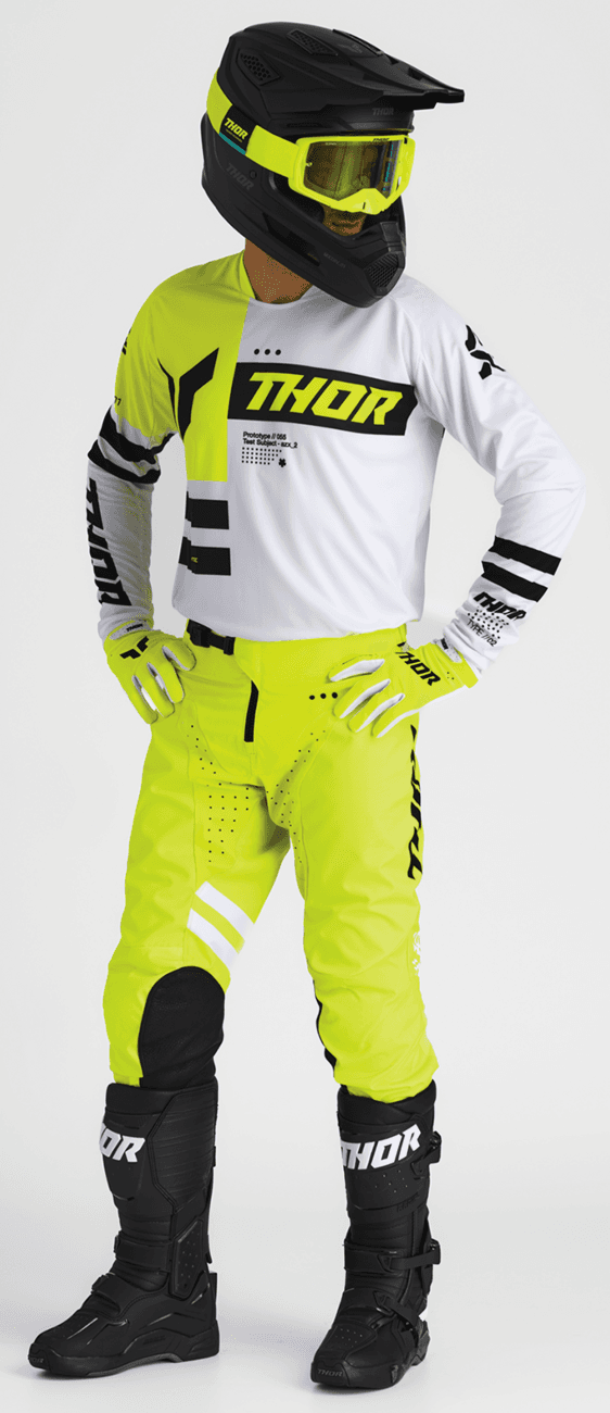 THOR 3330-8183 Launchmode Gloves - Acid - Small — image 5 of 8