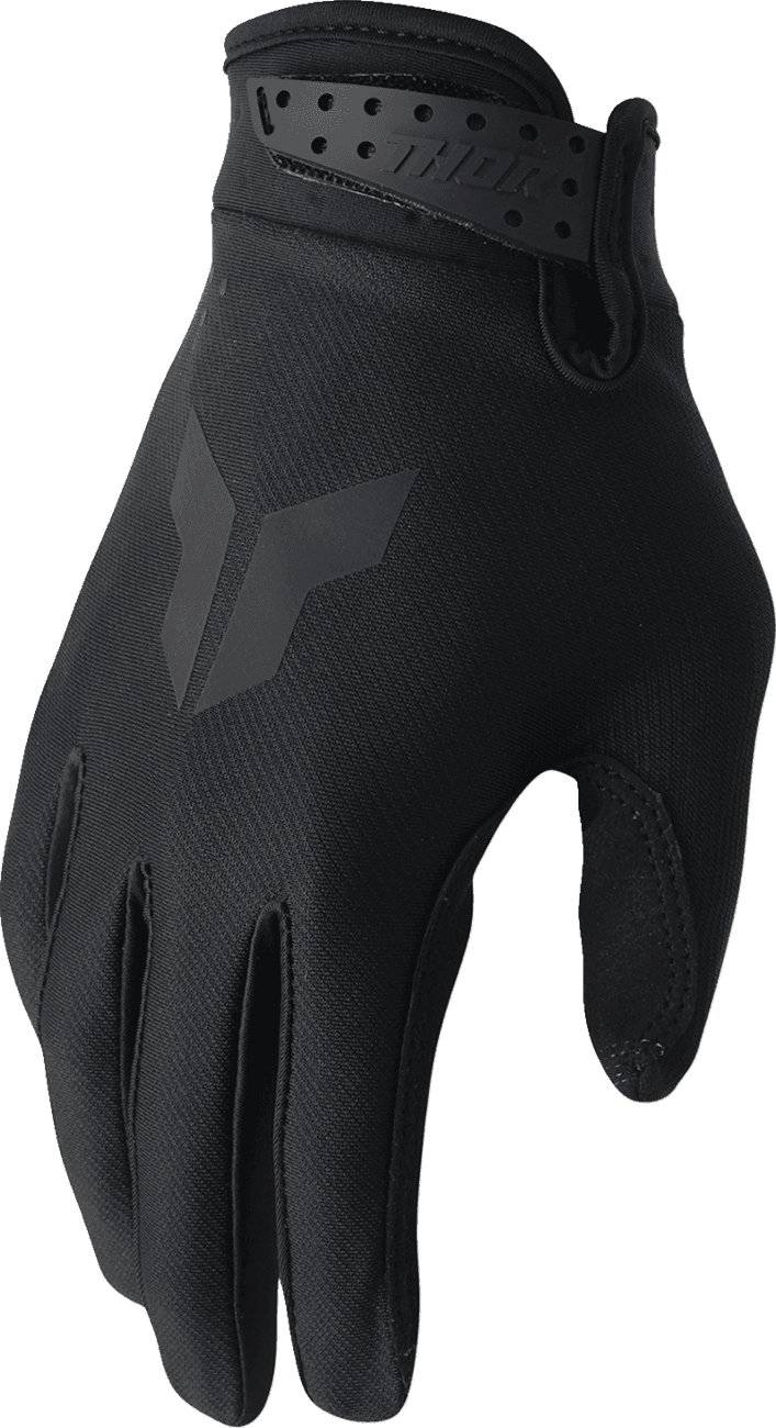 THOR 3330-8191 Launchmode Gloves - Black - Large