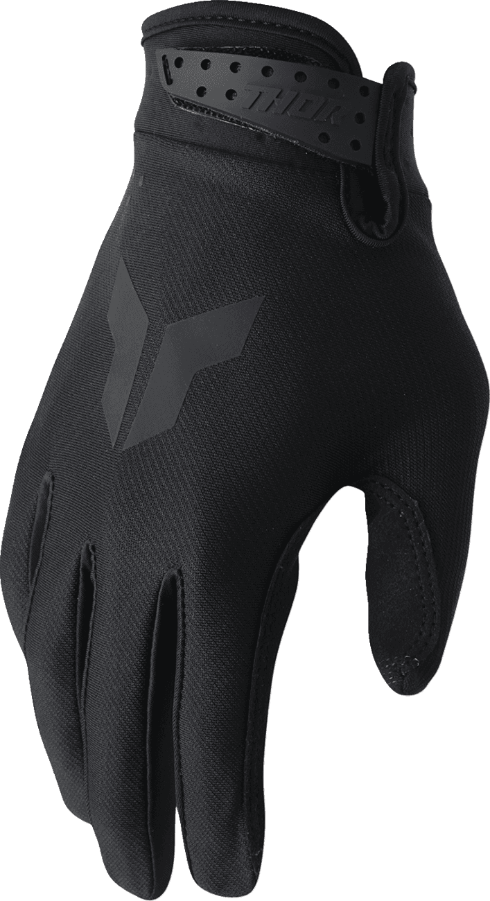 THOR 3330-8192 Launchmode Gloves - Black - XL
