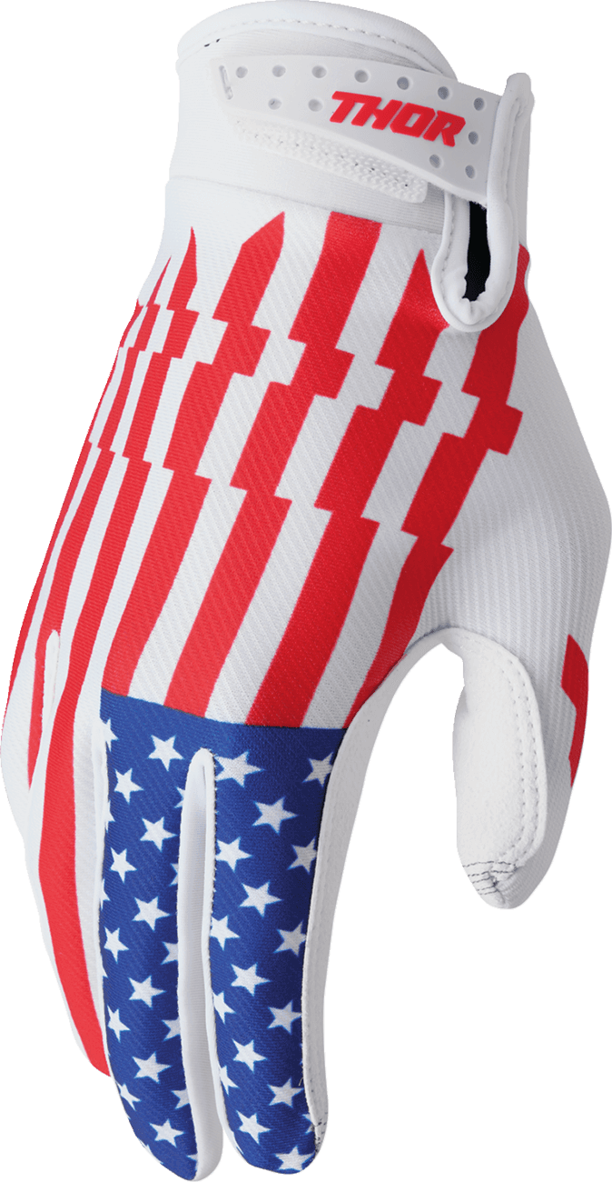 THOR 3330-8207 Launchmode Gloves - Patriot - Small