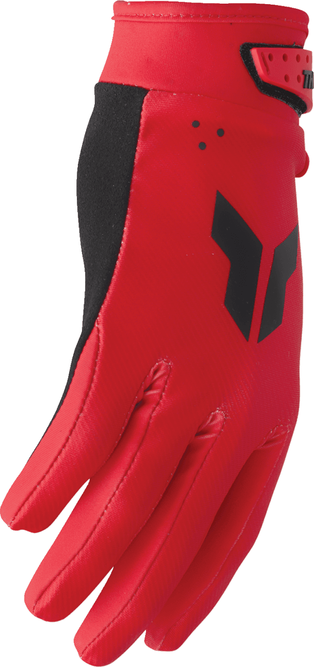 THOR 3330-8215 Launchmode Gloves - Red - Large — image 3 of 4