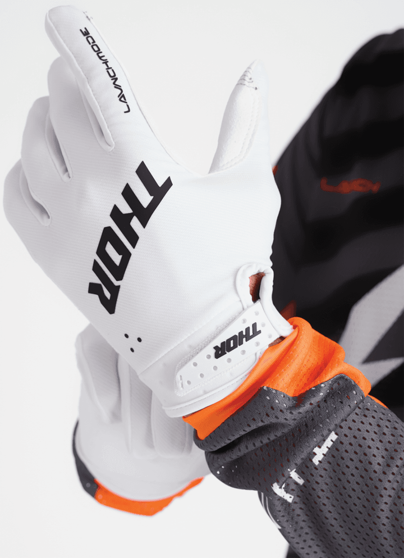 THOR 3330-8229 Launchmode Gloves - White - 2XL — image 4 of 8
