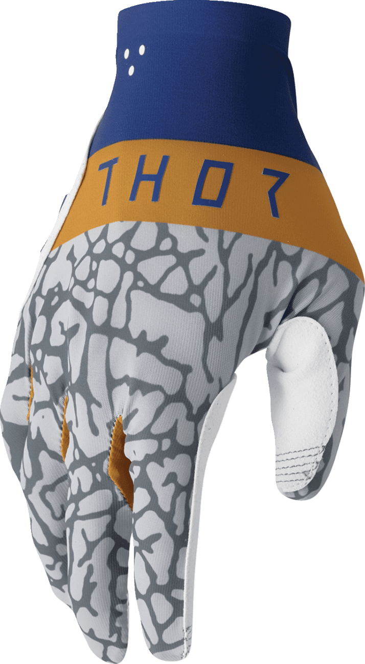 THOR 3330-8238 Sportmode Bravo Gloves - Navy/Copper - Medium