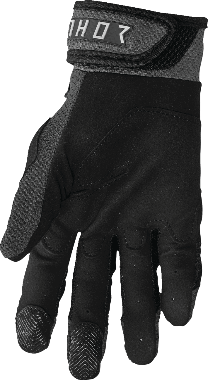 THOR 3330-8243 Terrain Gloves - Black/Charcoal - Small — image 2 of 8