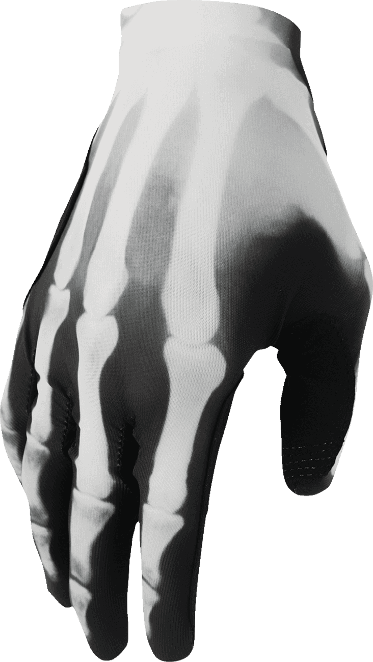 THOR 3330-8291 Sportmode X-RAY Gloves - Black/White - Medium