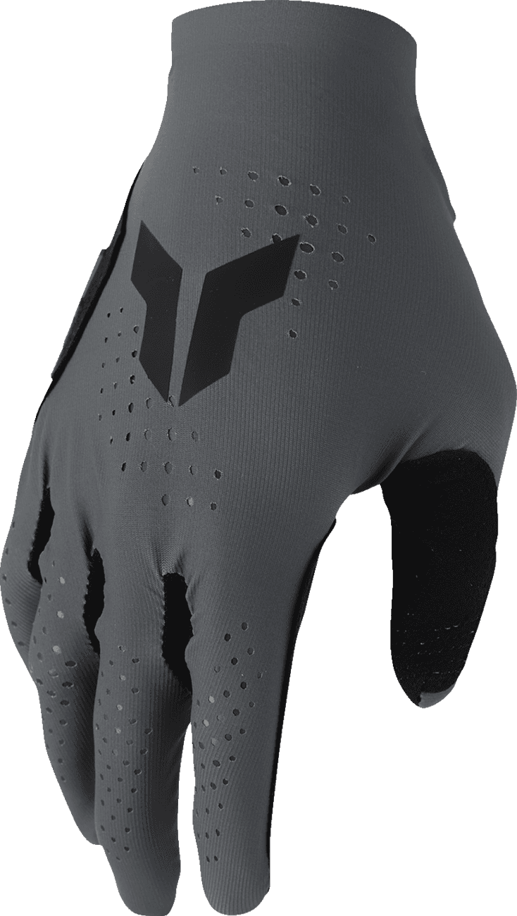 THOR 3330-8300 Sportmode Vented Iconic Gloves - Charcoal - 2XL