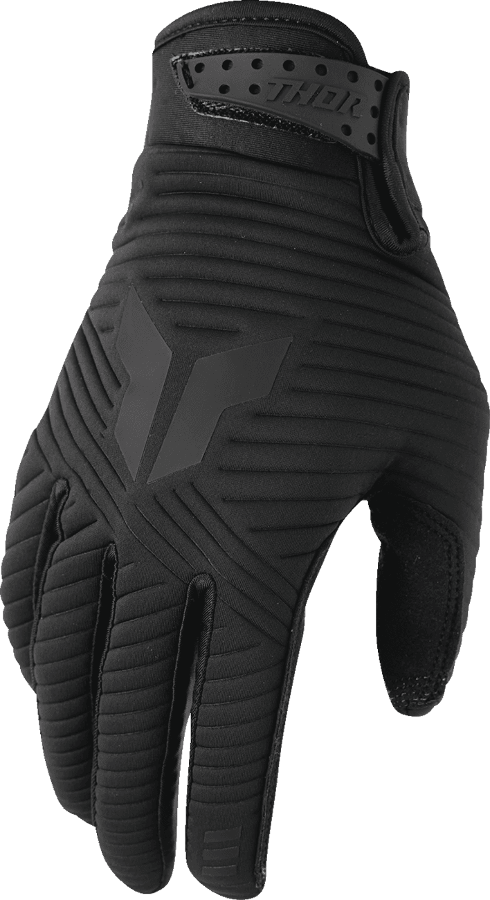 THOR 3330-8303 Launchmode Cold Weather Gloves - Black - Medium