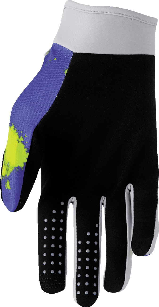 THOR 3330-8323 Launchmode Bleach Gloves - Gray/Acid - XL — image 2 of 10