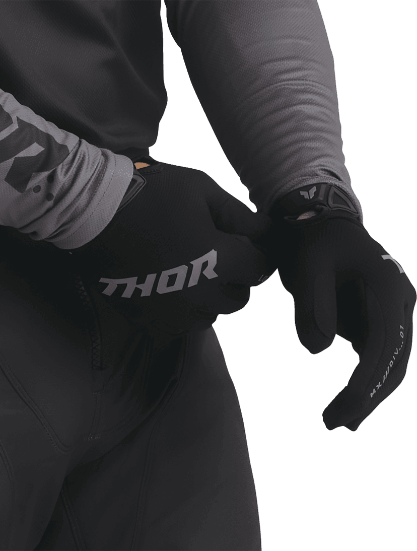 THOR 3330-8335 Ridemode Static Gloves - Black - XL — image 4 of 6