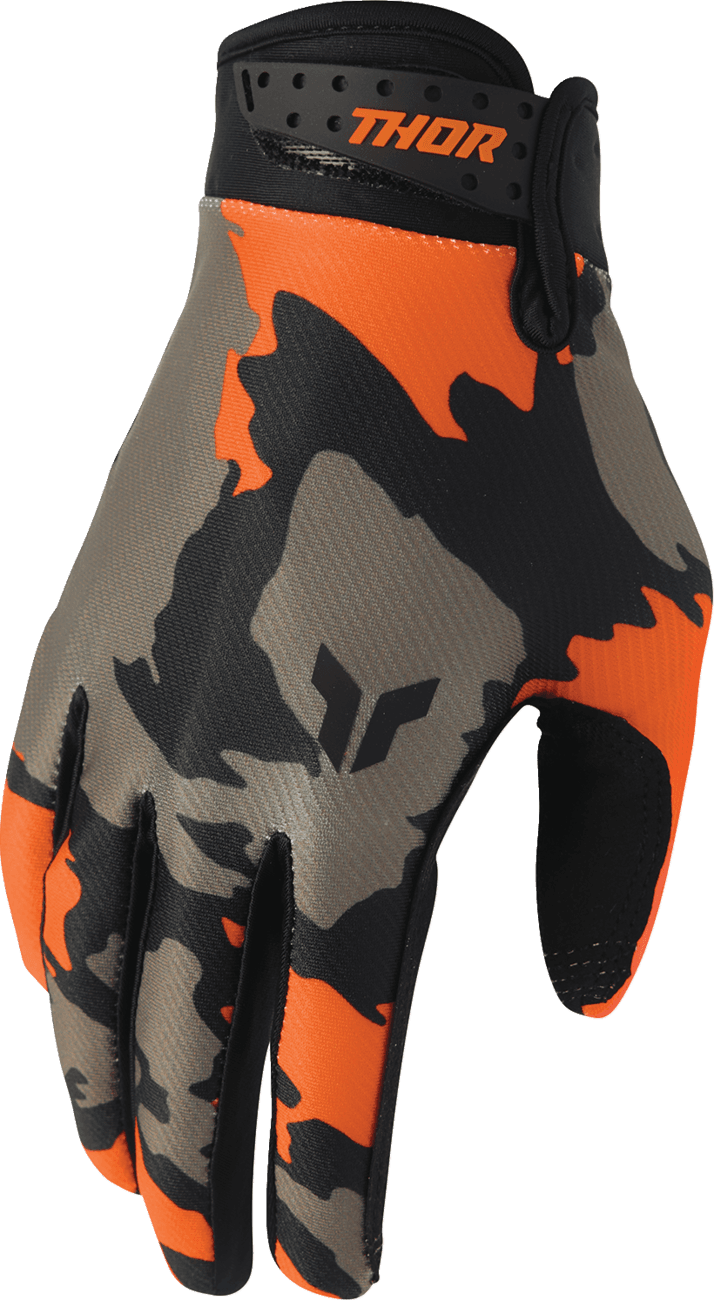 THOR 3330-8521 Launchmode Hunter Gloves - Orange/Black - XS — image 1 of 4