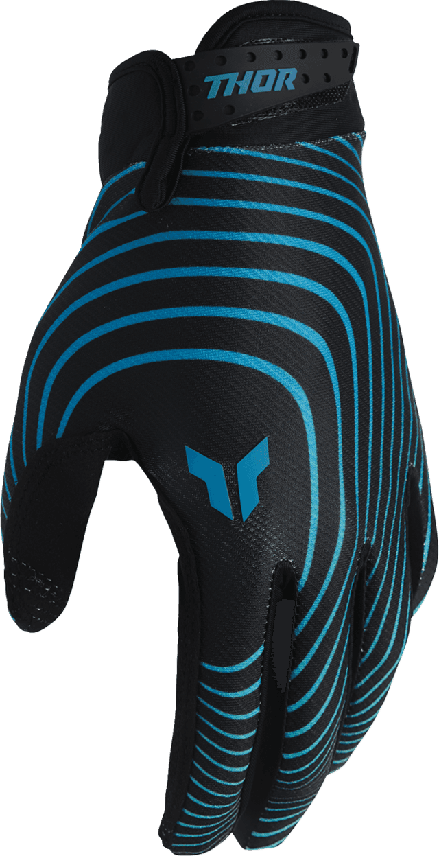 THOR 3330-8533 Launchmode Identity Gloves - Teal/Black - 2XL — image 2 of 4