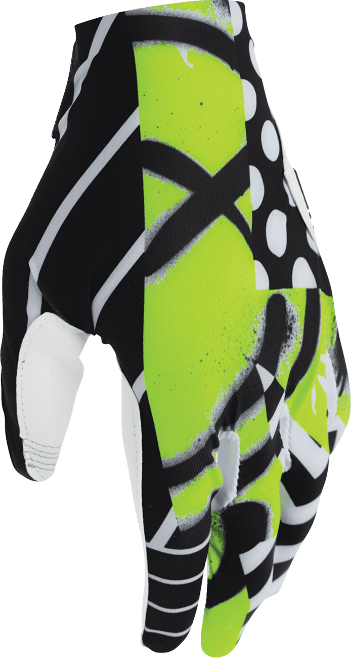 THOR 3330-8550 Sportmode Anarchy Gloves - Black/White - Small — image 4 of 7