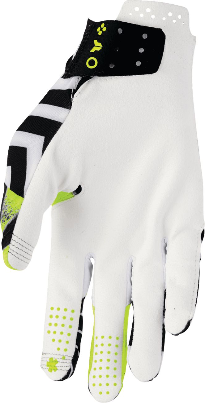THOR 3330-8553 Sportmode Anarchy Gloves - Black/White - XL — image 2 of 7