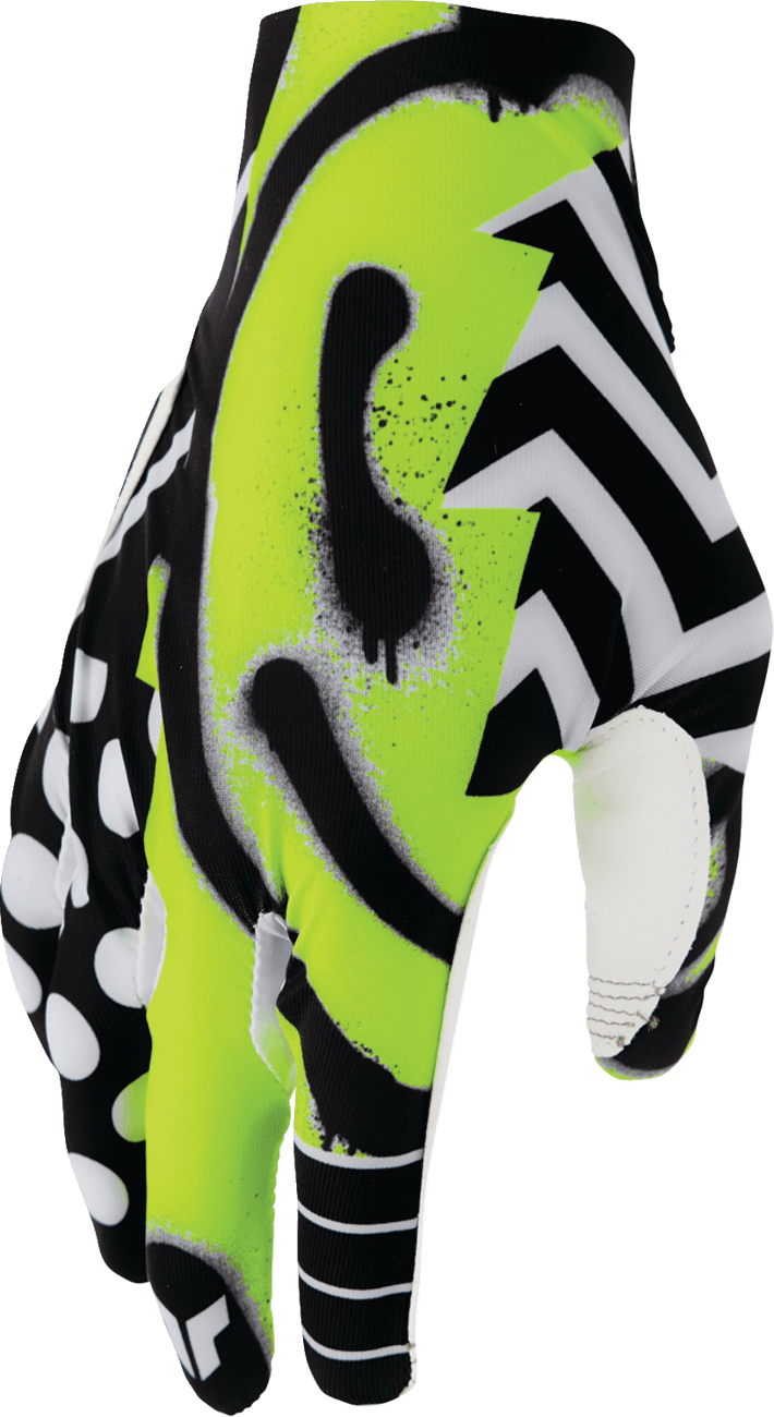 THOR 3330-8554 Sportmode Anarchy Gloves - Black/White - 2XL