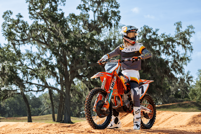 THOR 3330-8559 Sportmode Inferno Gloves - Orange/Purple - XL — image 6 of 11