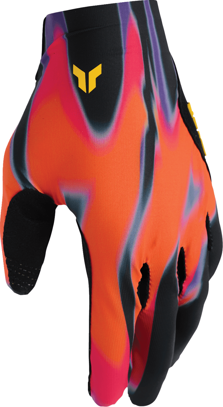 THOR 3330-8560 Sportmode Inferno Gloves - Orange/Purple - 2XL — image 3 of 11