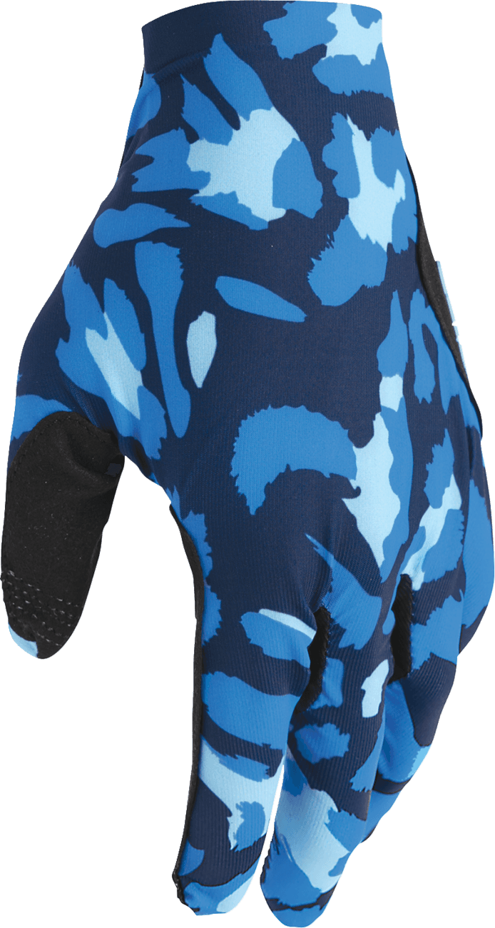 THOR 3330-8581 Sportmode Cheetah Gloves - Midnight/Blue - Medium — image 3 of 4
