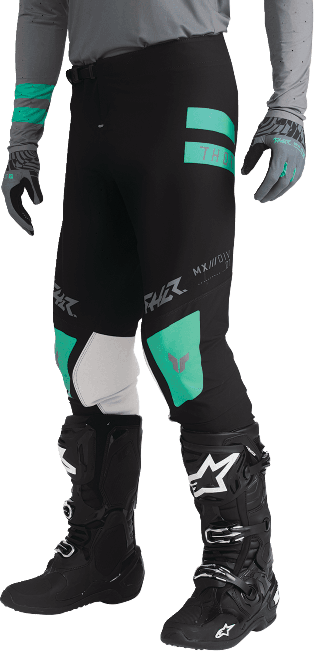 THOR 3330-9102 Sportmode Mind Control Gloves - Charcoal/Black - Medium — image 6 of 8