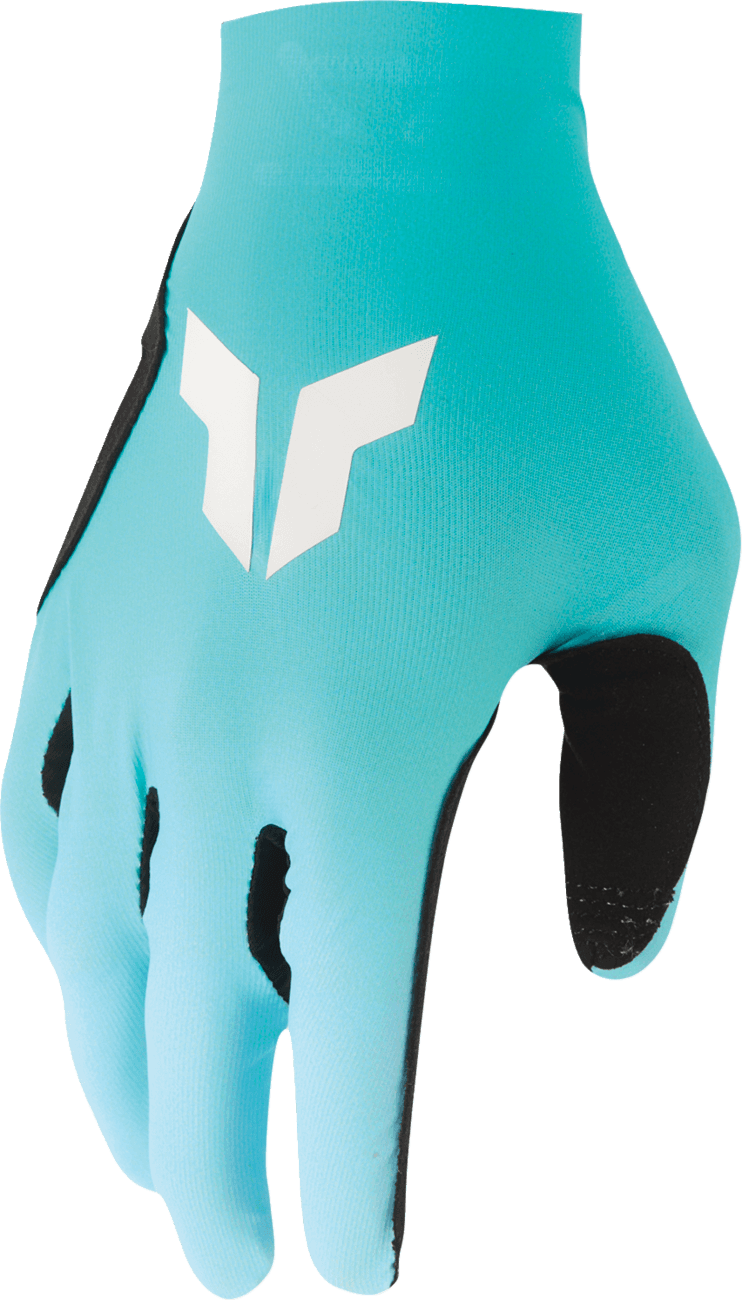 THOR 3330-9113 Sportmode Iconic Gloves - Aqua/Powder Blue - Small