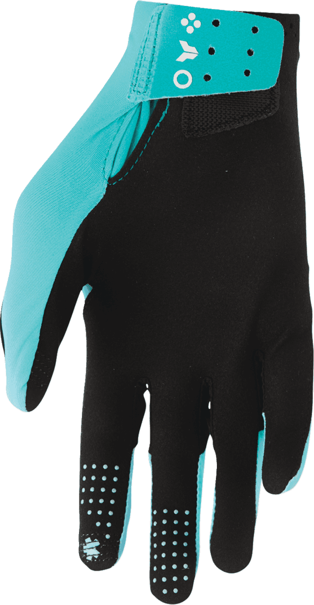 THOR 3330-9116 Sportmode Iconic Gloves - Aqua/Powder Blue - XL — image 3 of 3