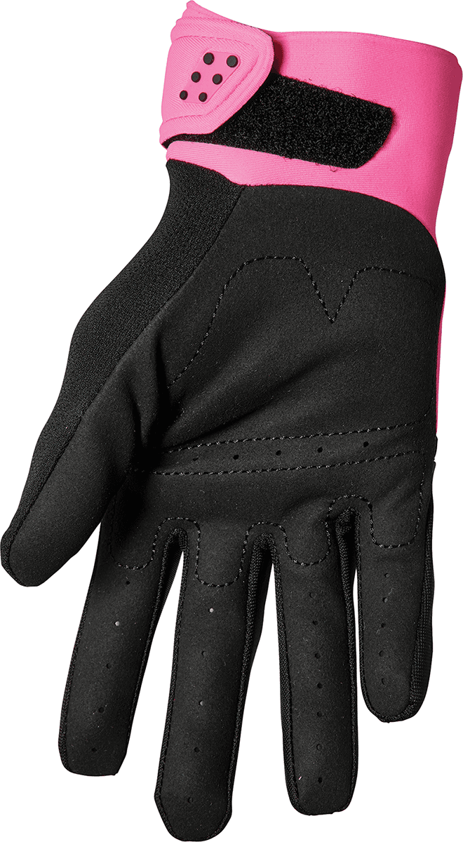 THOR 3331-0207 Women's Spectrum Gloves - Fluo Pink/Black - Small — image 2 of 2