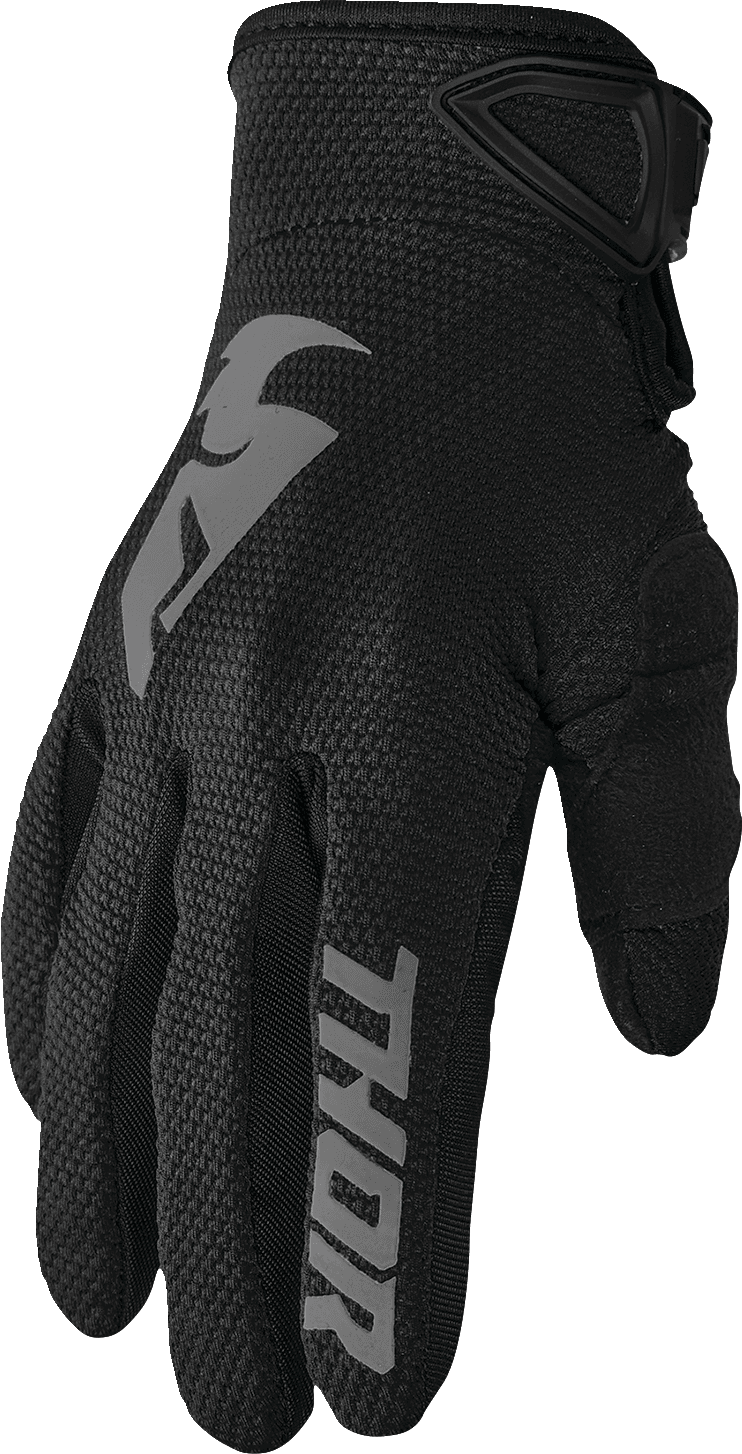 THOR 3331-0240 Women's Sector Gloves - Black/Gray - Large — image 1 of 3