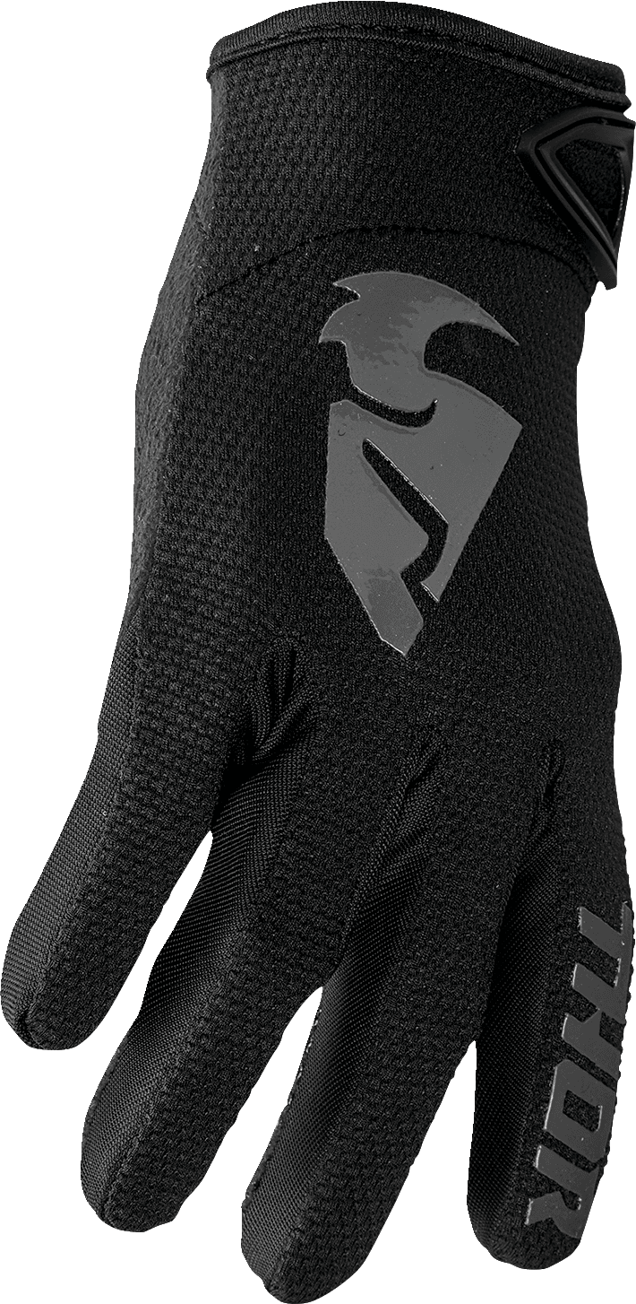 THOR 3331-0241 Women's Sector Gloves - Black/Gray - XL — image 2 of 3
