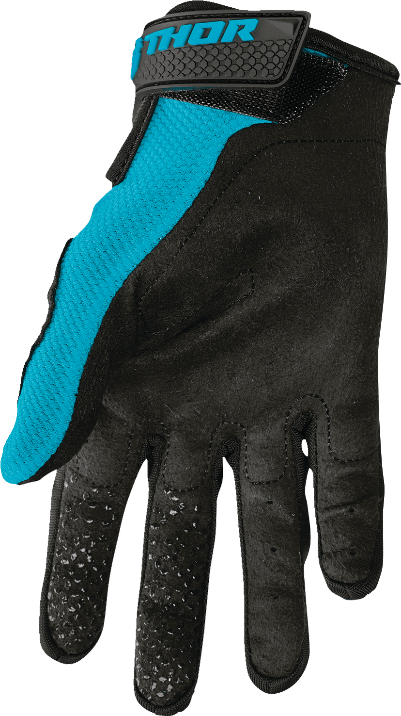 THOR 3331-0249 Women's Sector Gloves - Aqua/Vintage White - XL — image 3 of 3