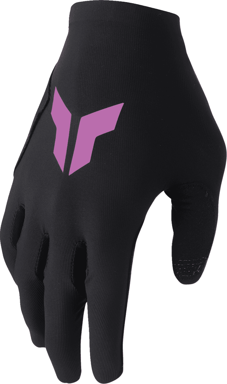 THOR 3331-0285 Women's Sportmode Iconic Gloves - Black/Orchid - Medium