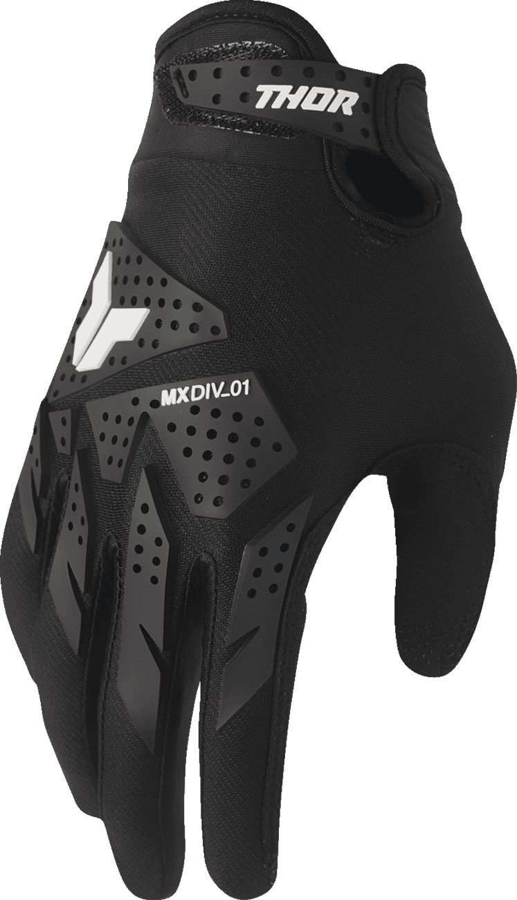 THOR 3331-0289 Women's Launchmode XP Gloves - Black - Medium — image 1 of 3