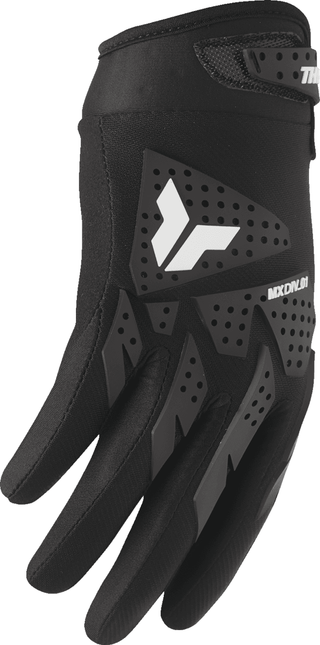 THOR 3331-0290 Women's Launchmode XP Gloves - Black - Large — image 3 of 3