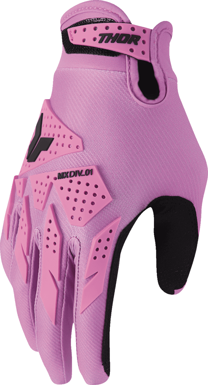 THOR 3331-0298 Women's Launchmode XP Gloves - Orchid - Large