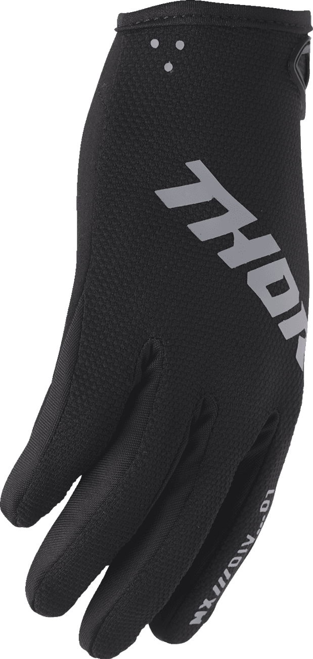 THOR 3332-1922 Youth Ridemode Static Gloves - Black - XS — image 2 of 3