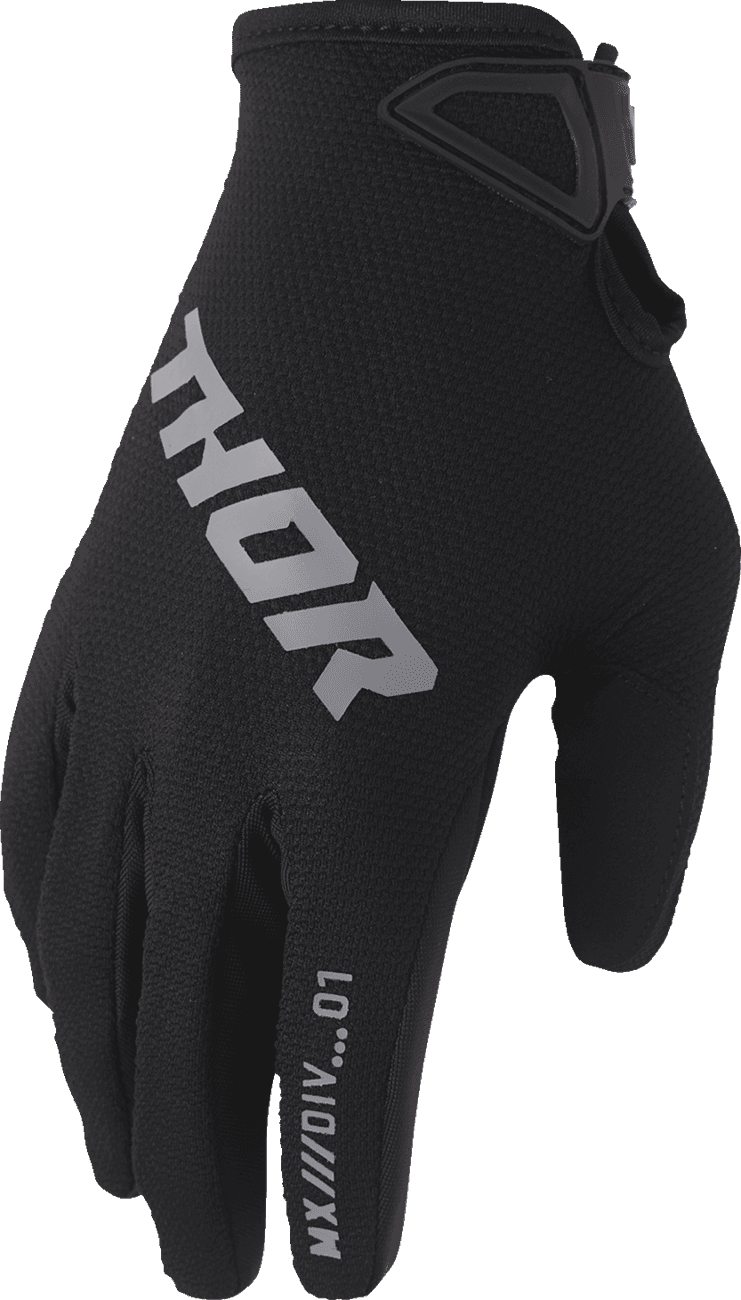 THOR 3332-1923 Youth Ridemode Static Gloves - Black - Small