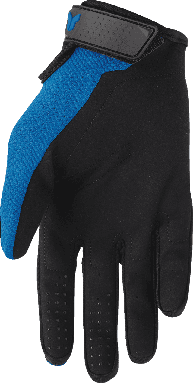 THOR 3332-1932 Youth Ridemode Static Gloves - Blue - Medium — image 2 of 3