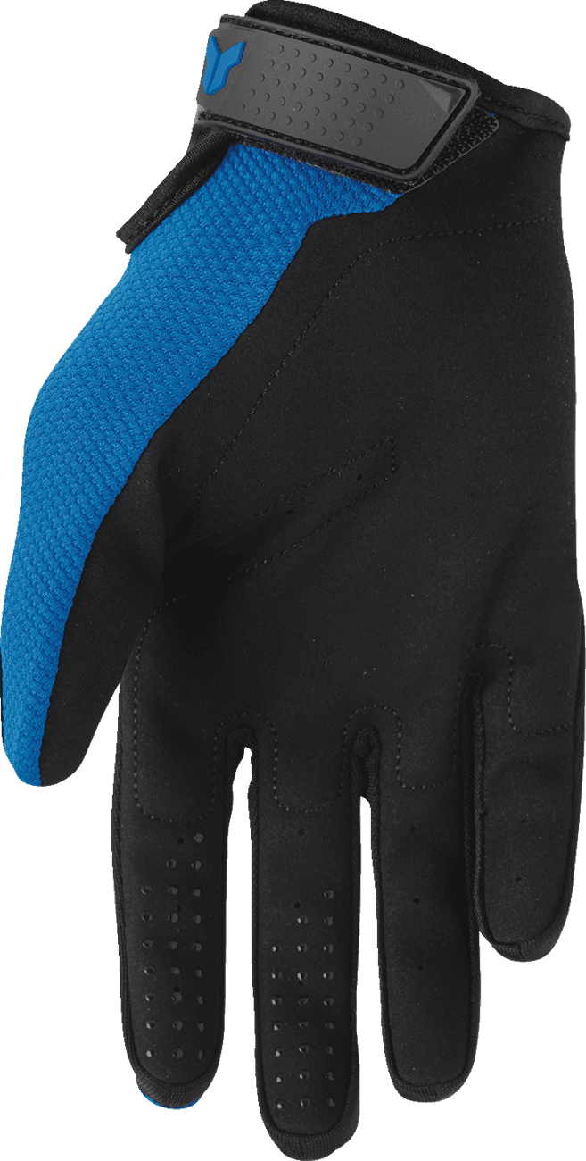 THOR 3332-1933 Youth Ridemode Static Gloves - Blue - Large — image 2 of 3