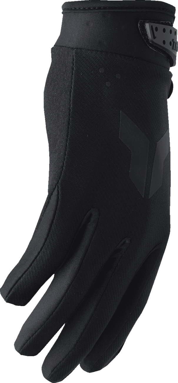 THOR 3332-1941 Youth Launchmode Split Gloves - Black - Medium — image 3 of 3