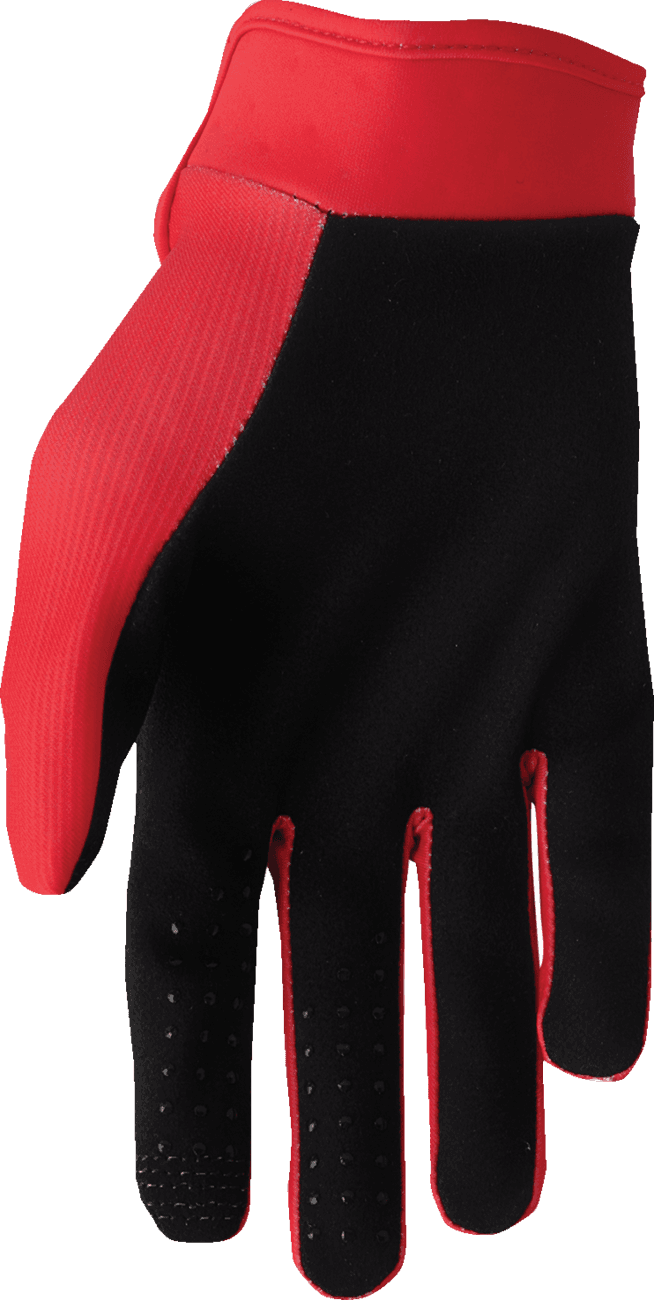 THOR 3332-1947 Youth Launchmode Split Gloves - Red - Large — image 2 of 3