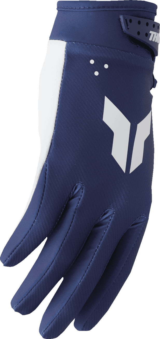 THOR 3332-1949 Youth Launchmode Split Gloves - Navy - XS — image 2 of 3