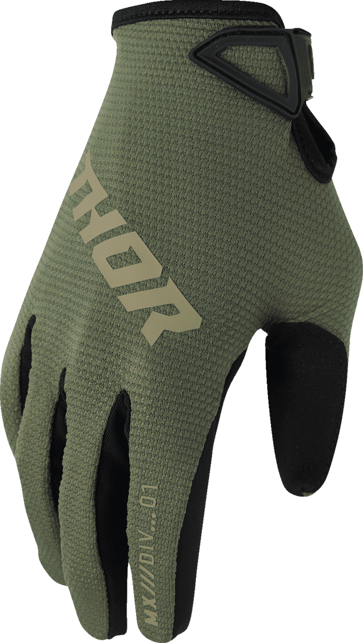 THOR 3332-1992 Youth Ridemode Static Gloves - Camo - 2XS