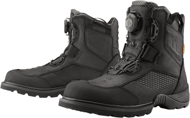 ICON 3403-1151 Stormhawk Boots - Black - Size 8.5 — image 1 of 12