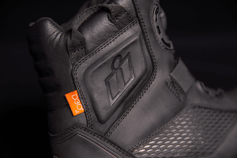 ICON 3403-1153 Stormhawk Boots - Black - Size 9.5 — image 9 of 12