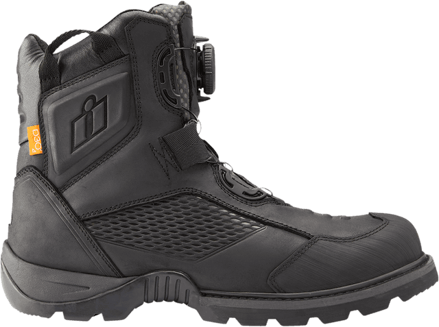 ICON 3403-1157 Stormhawk Boots - Black - Size 11.5 — image 3 of 12